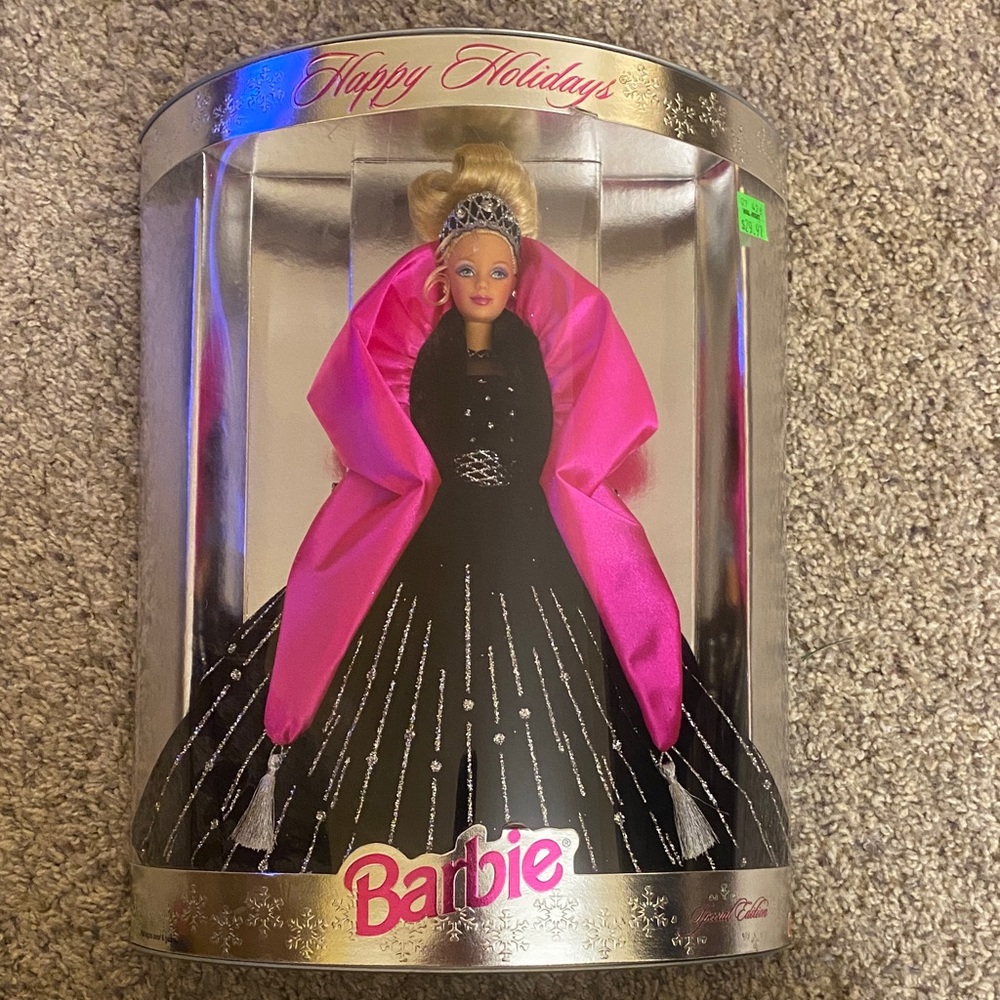 New Vintage 1998 Happy Holidays Barbie